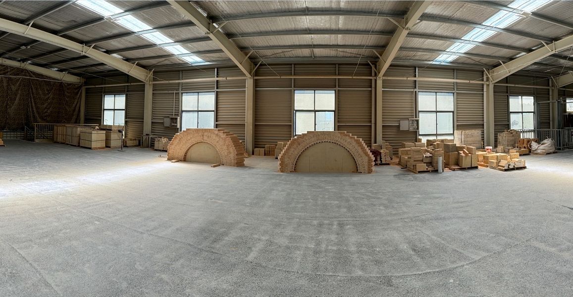 Henan Hongtai Kiln Refractory Co.,Ltd. linha de produção do fabricante