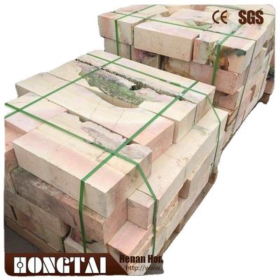 WS tipo 41 33 36 AZS Blocos fabricados a partir de material reciclado para fornos de vidro frito/flutuante