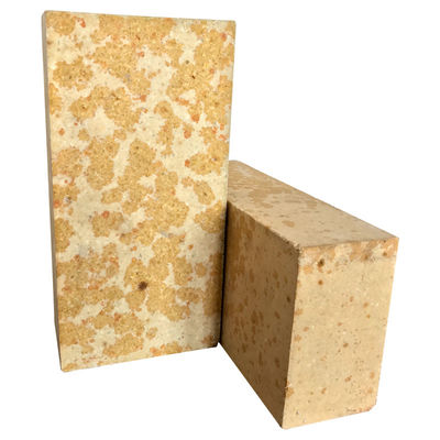 Silica de tijolo refratário de alta pureza e alta temperatura para o telhado do regenerador de fornos de vidro