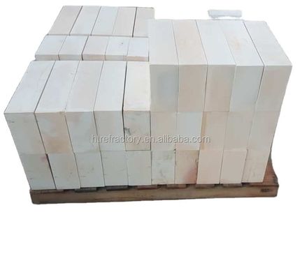 Fusão AZS-33 Zirconia-corindão para fornos de vidro Contido de CaO 1,2% Serviço de corte