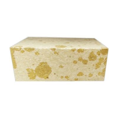Tamanho personalizado tijolos de sílica amarelo-branco com resistência ao esmagamento a frio 22-32 em amarelo-branco