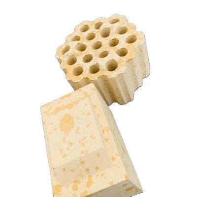 Isolamento refratário de forno de coque amarelo Quartzo Silica tijolos de pedra com 0,34% de teor de CaO