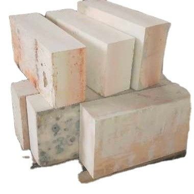 Blocos AZS de zircão para forno de vidro, fundo e parede, feitos de matéria-prima de corindo