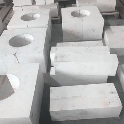 CASTABLE Monofrax S-3 Componente de tijolos de zircônio corindão fundido fundido para forno de vidro