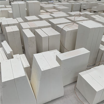 Forno de vidro competitivo AZS tijolo de isolamento com alta refractariedade 1770°-2000°