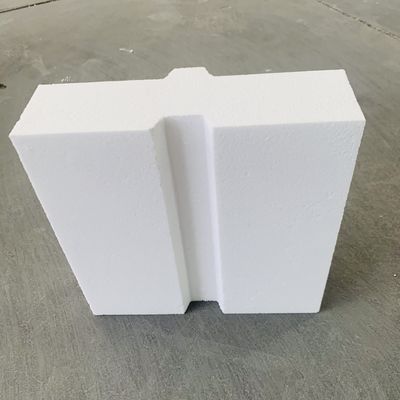 Amostra fornecida AZS em forma de indústria de vidro flutuante forno de inspeção buraco tijolo refratário