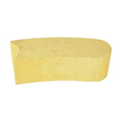 Gratuitamente fornecido argila curva de alta densidade revestimento refratário ao fogo tijolo para forno de pizza