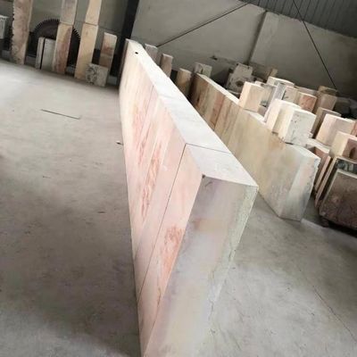Cimento refratário Azs para vidro Forno resistente a ácidos Cimento cerâmico Contido de CrO % 0,1-0,3%