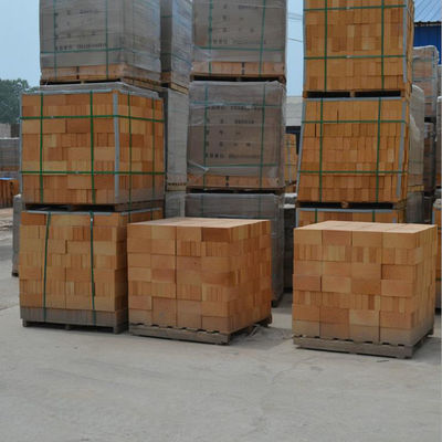 Construção de fornos de temperatura tijolos vermelhos com material de bauxita e refratariedade comum