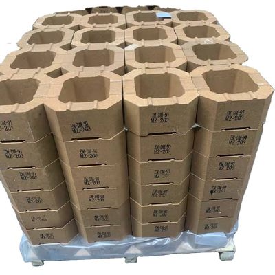 Alta densidade de massa 3,02 g/cm3 tijolos de magnesia para zona de transição de cimento em fornos de vidro