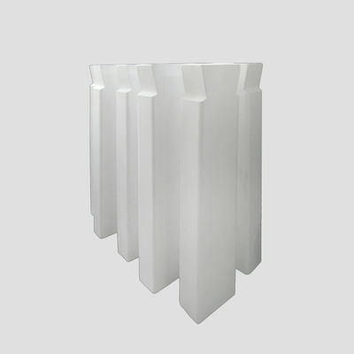 Bloco de porta de forno de vidro flutuante com excelente isolamento elétrico e peças cerâmicas de quartzo