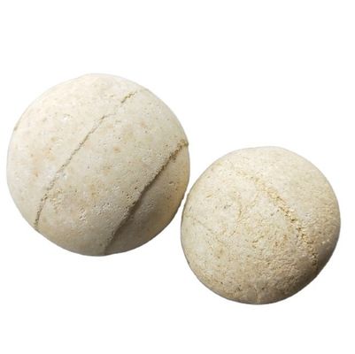 Esfera refratária de alta alumina durável e para aplicações refratárias de alta temperatura