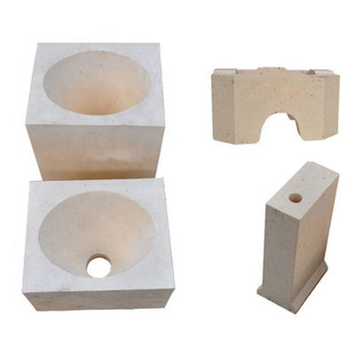 ISO9001 Certificado 3.7 g/cm3 Azs Brick para aplicações de alta temperatura