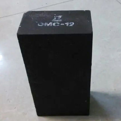 tijolo de fogo de carbono de magnesia EAF com alta refractariedade e condutividade térmica