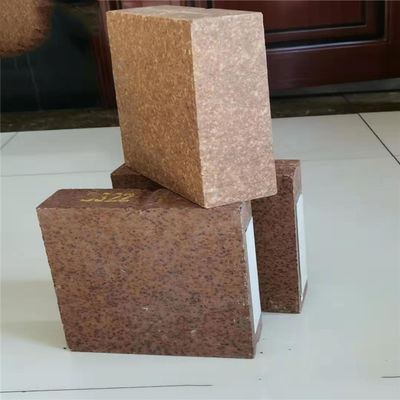tijolos de magnesia cromo de alta pureza diretamente ligados com resistência à corrosão superior