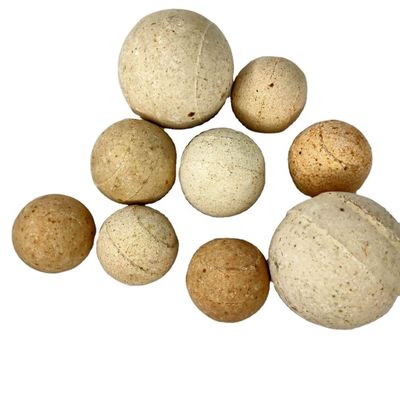 Esfera cerâmica refratária de alta alumina 8Mm 25Mm 50Mm para ambientes de alta temperatura