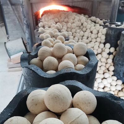 Bola cerâmica refratária de armazenamento de calor personalizada certificada ISO9001 para necessidades personalizadas