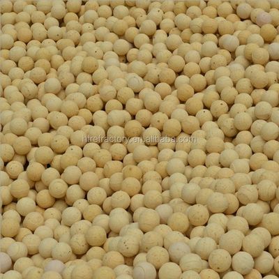 10,0% CaO Zirconia Zro2 Beads Grinding Media Óxido de zircônio Zirconia Esfera cerâmica 30% Teor de SiO2