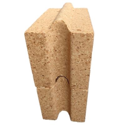 Alto Alumina Curved Tile AL2O3 Arco de revestimento de tijolo com bom desgaste e resistência ao impacto