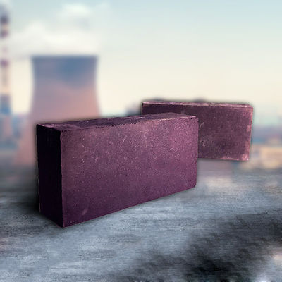 3.0g/cm3 Densidade a granel Magnesita Chromite tijolo para construção durável refratário