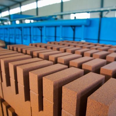 Fe2O3 4-5% Magnesia Ferro Spinel tijolo para cimento duradouro Rotary Forno Zona de queima