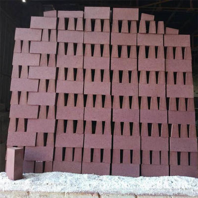 Alto teor de MgO Bloco refratário de alumínio Chrom Corundum Checker Brick para regenerador