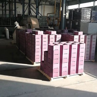 Material refratário MgO Cromo Corindão Substrato de conversor catalítico cerâmico com 80% de teor de Al2O3
