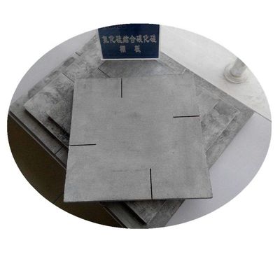 Mobiliário de forno durável Placa de carburo de silício com resistência superior ao choque térmico