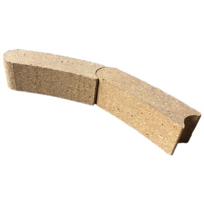 75 mm espessura de tijolo refratário de alta alumina com resistência superior ao choque térmico