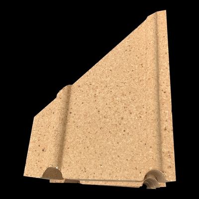 Refractoriedade comum SK 34 Fornos de pizza de tijolo de alta alumina dedicado
