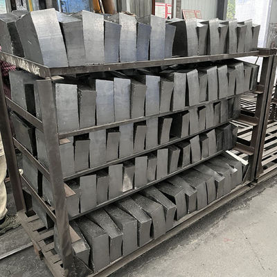 Alto refratariedade tijolo de carbono de magnesia para resistência ao esmagamento a frio e tamanho personalizado