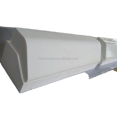 Max 1% de teor de SiO2 Alfa Beta Alumina Bloco para Forno de Fusão de Vidro Design resistente