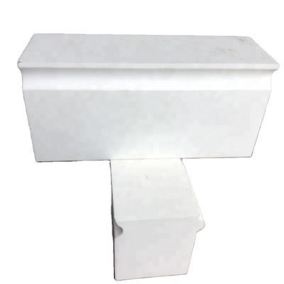 Padrão Internacional Oem/Odm Corindão Branco Azs Bricks para Fornos Industriais