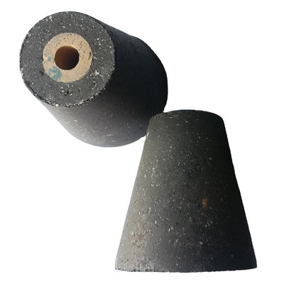Al2O3-C Ladle Collector Nozzle Bricks para Reposição Refractária de Ladle Easy Steel
