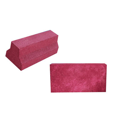 80% de bloco de alumínio resistente a altas temperaturas tijolo vermelho cromo corindão para forno de vidro