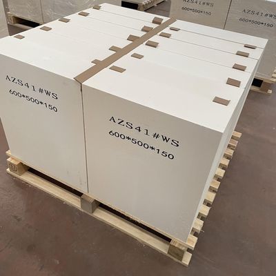 Refractoridade de classe super AZS tijolos essenciais para a construção de fornos de vidro