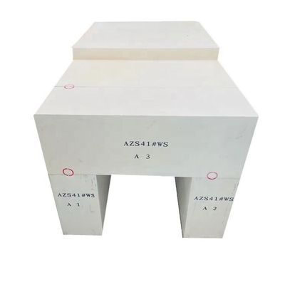 Henan Firebrick Supplying CS3 CS4 CS5 AZS tijolo refratário para fornos de fusão de vidro