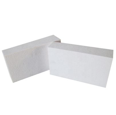 tijolo de bolhas de alumínio branco para revestimento de fornos de alta temperatura em design leve