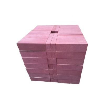 Fabricação de tijolos de forno com corindão cromado resistente à corrosão e baixa porosidade aparente