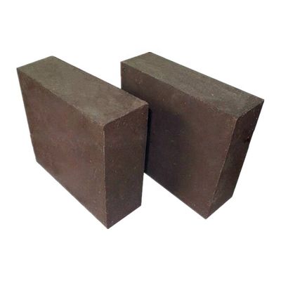tijolos de cromo de magnesia resistentes à erosão no forno elétrico com resistência ao esmagamento a frio ≥ 90