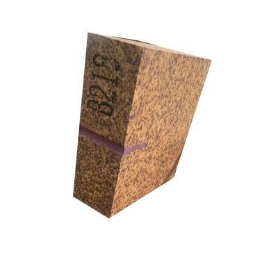 0.2Mpa Refractoridade sob carga T0,6 ≥1680 tijolos de magnesia para fornos de fusão de alumínio por origem